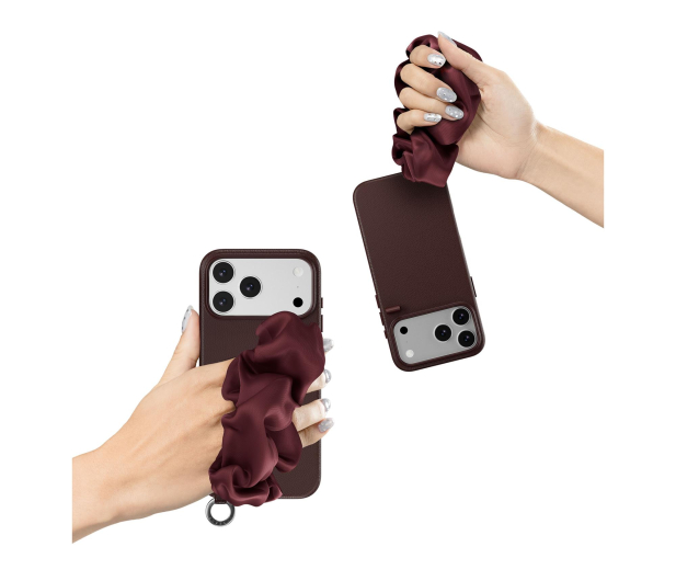 MAGEASY Foulard M do iPhone 17 Pro Max (Burgundy ) - 1416072 - zdjęcie 5